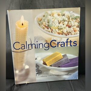 Calming crafts paper back book
